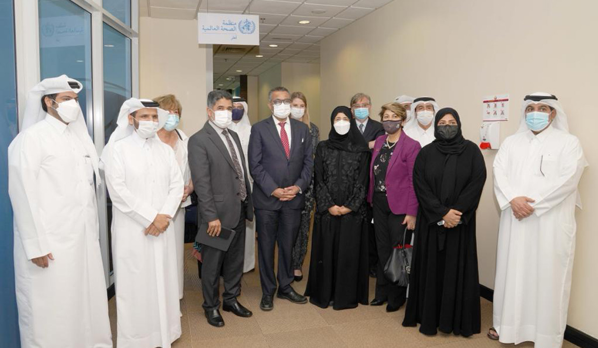 Minister of Public Health, WHO's Director-General Inaugurate WHO Office in Qatar